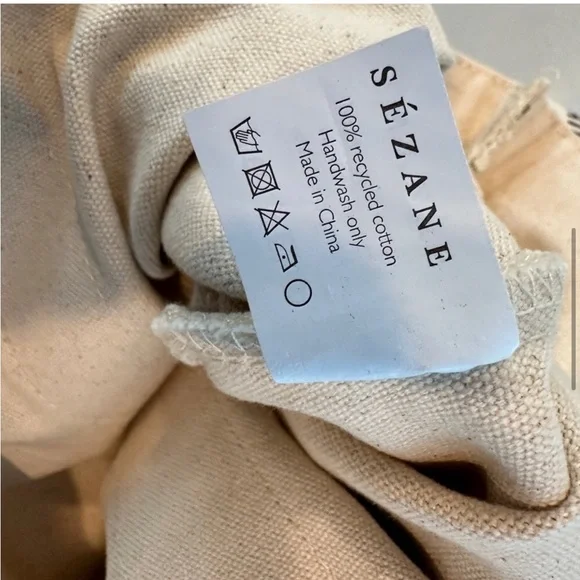 【RARE FIND】 Sezane NWT bag green stripe - Picture 6 of 16